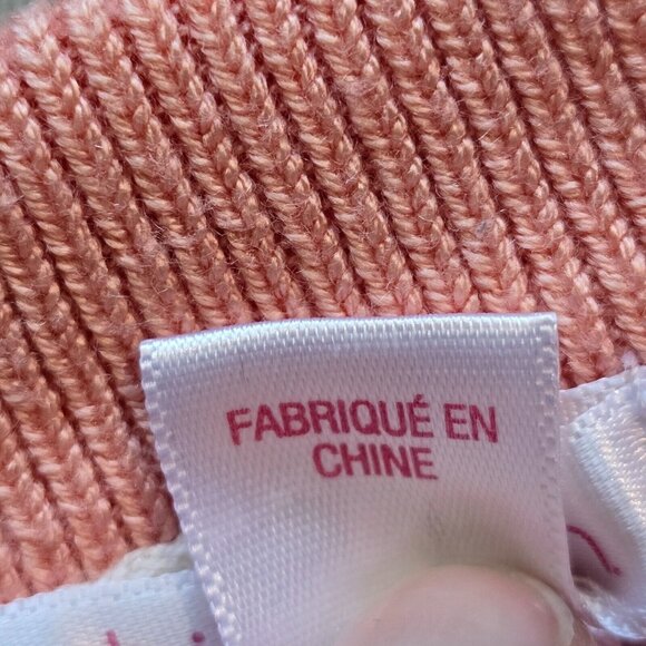 Xhilaration Sweater Womens Small Pink Hearts Embossed Textured Love Valentine - Picture 5 of 9